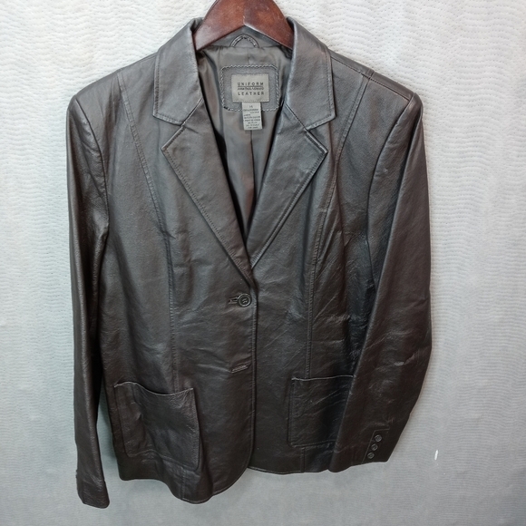 VINTAGE! JOHN PAUL RICHARD UNIFORM LEATHER Women's - Picture 1 of 7